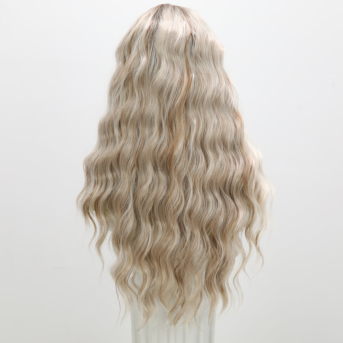 Charli | Grey Dark Brown Gradient | Straight | T-Part 13*5*1 Lace Front | 28 Inches | SM9669 | Apn Popinrow