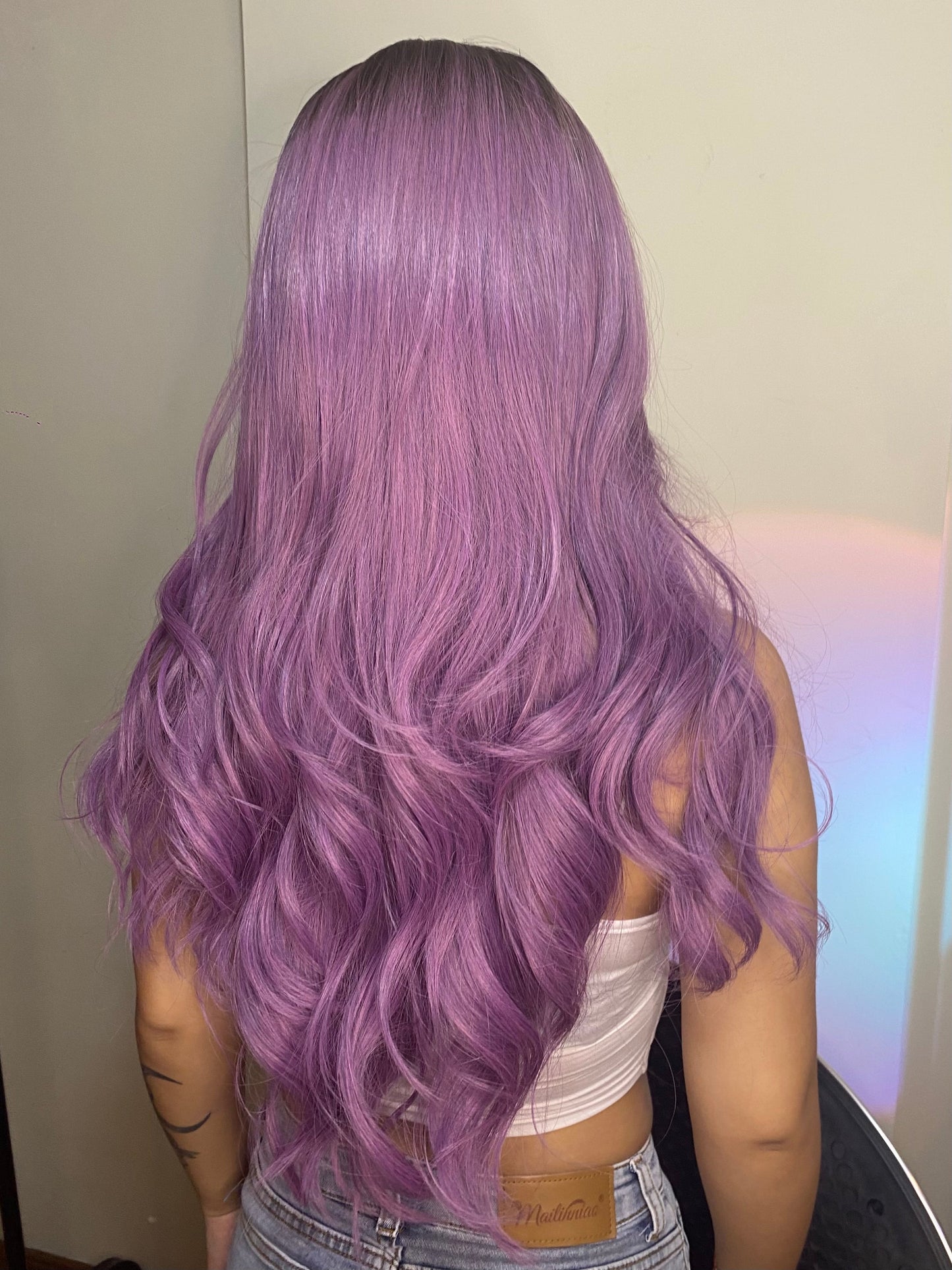 Ombre Purple Gradient | Loose Wave | 28inch | apn Prtheus