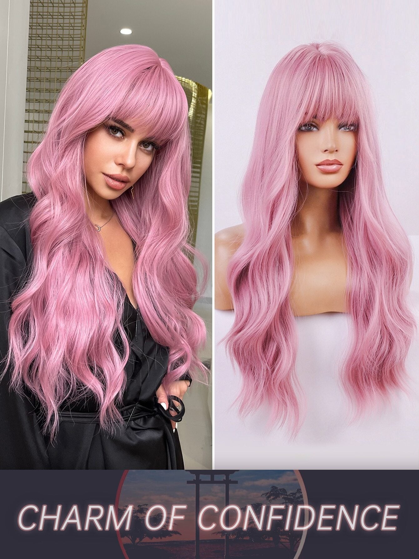 Pink | Loose Wave | 28inch | apn Prtheus