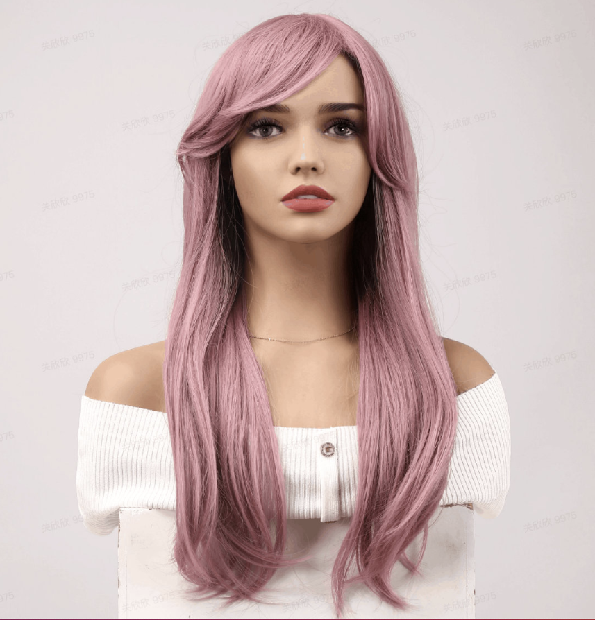 Adaline | Pink Wig | Body Wave Wig | 26 Inch Wig | TM Pop