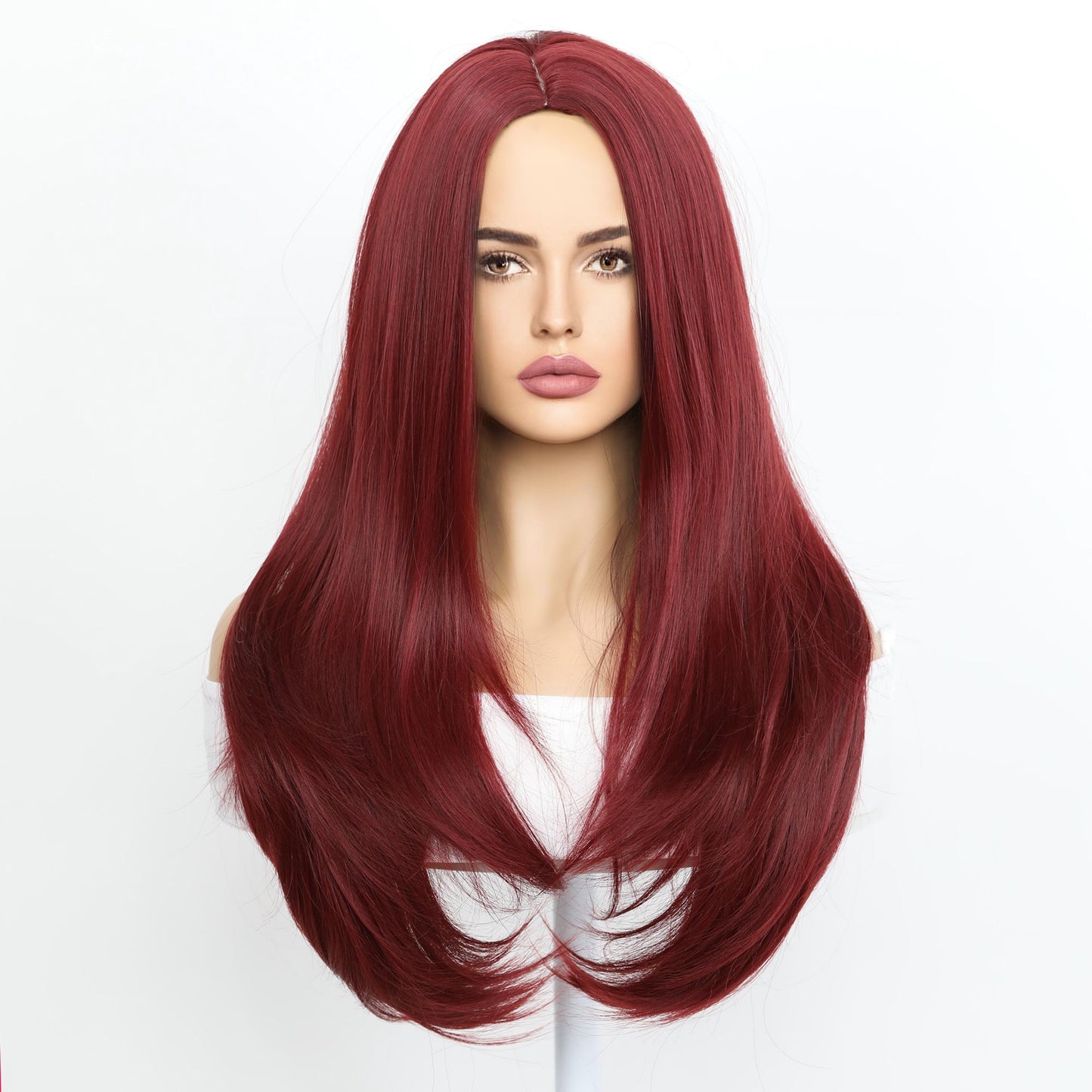 Lia | Wine Red | Body Wave | 28inch