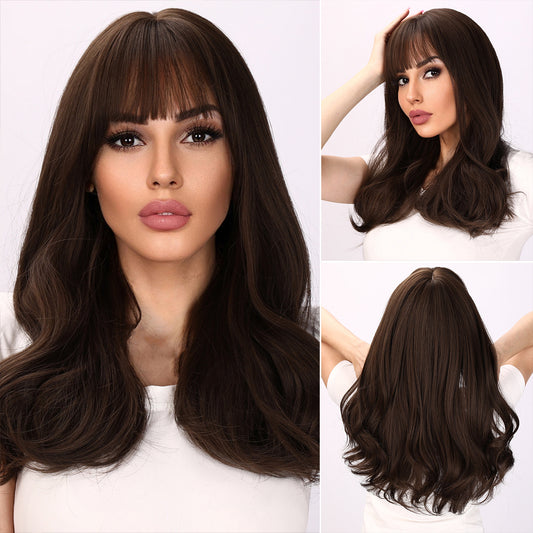 Journee | Brown Wig | Deep Wave Wig | 20 inch Wig | TM Pop