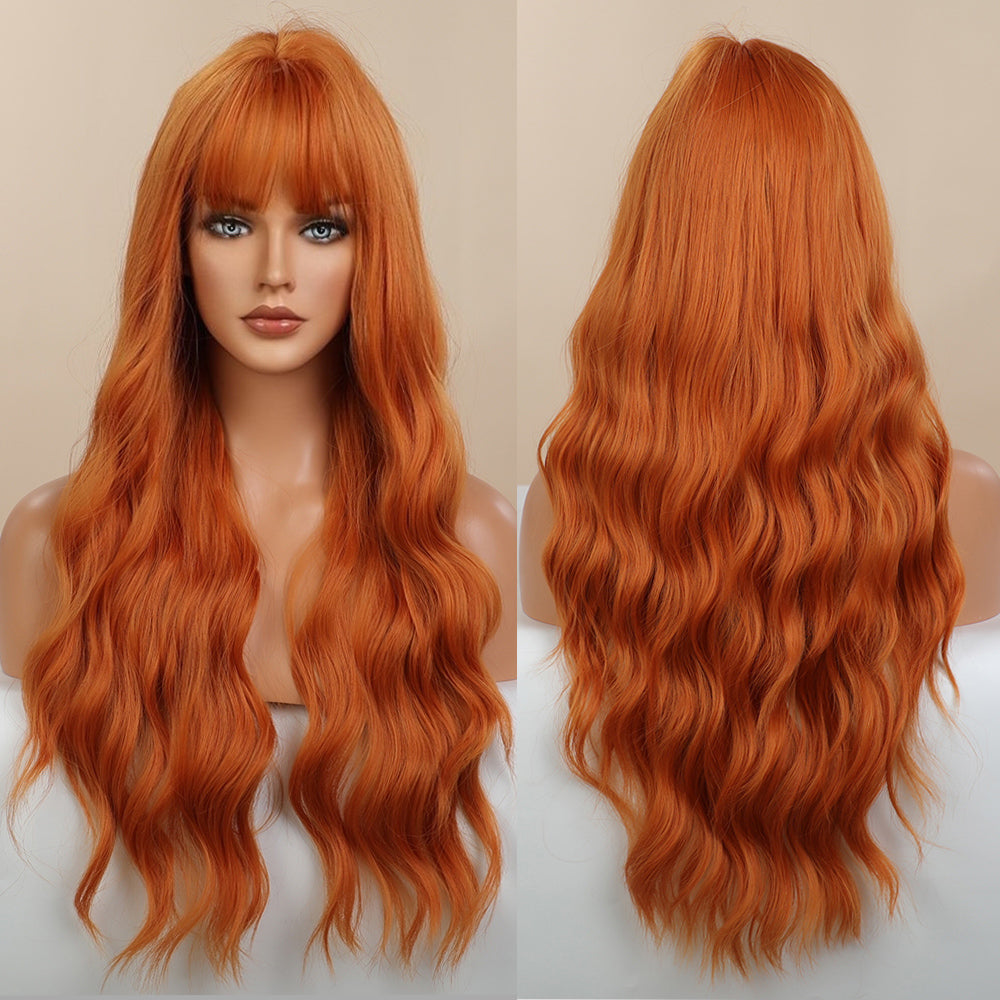 Orange | Curly Hair | 30inch | apn Prtheus