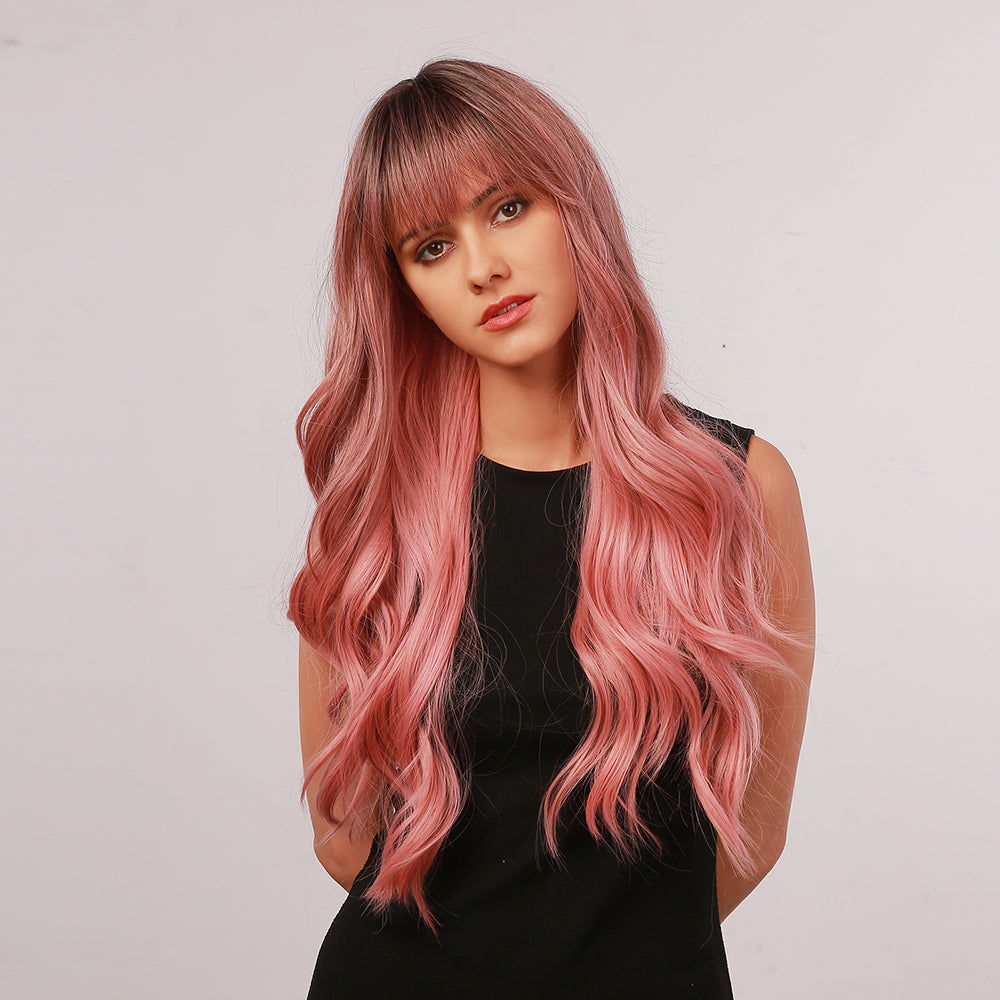 Pink Gradient | Loose Wave | 26inch | apn Prtheus