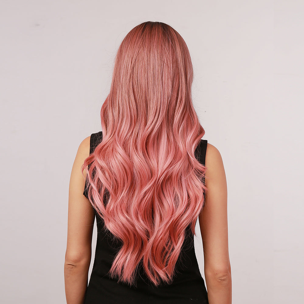 Pink Gradient | Loose Wave | 26inch | apn Prtheus