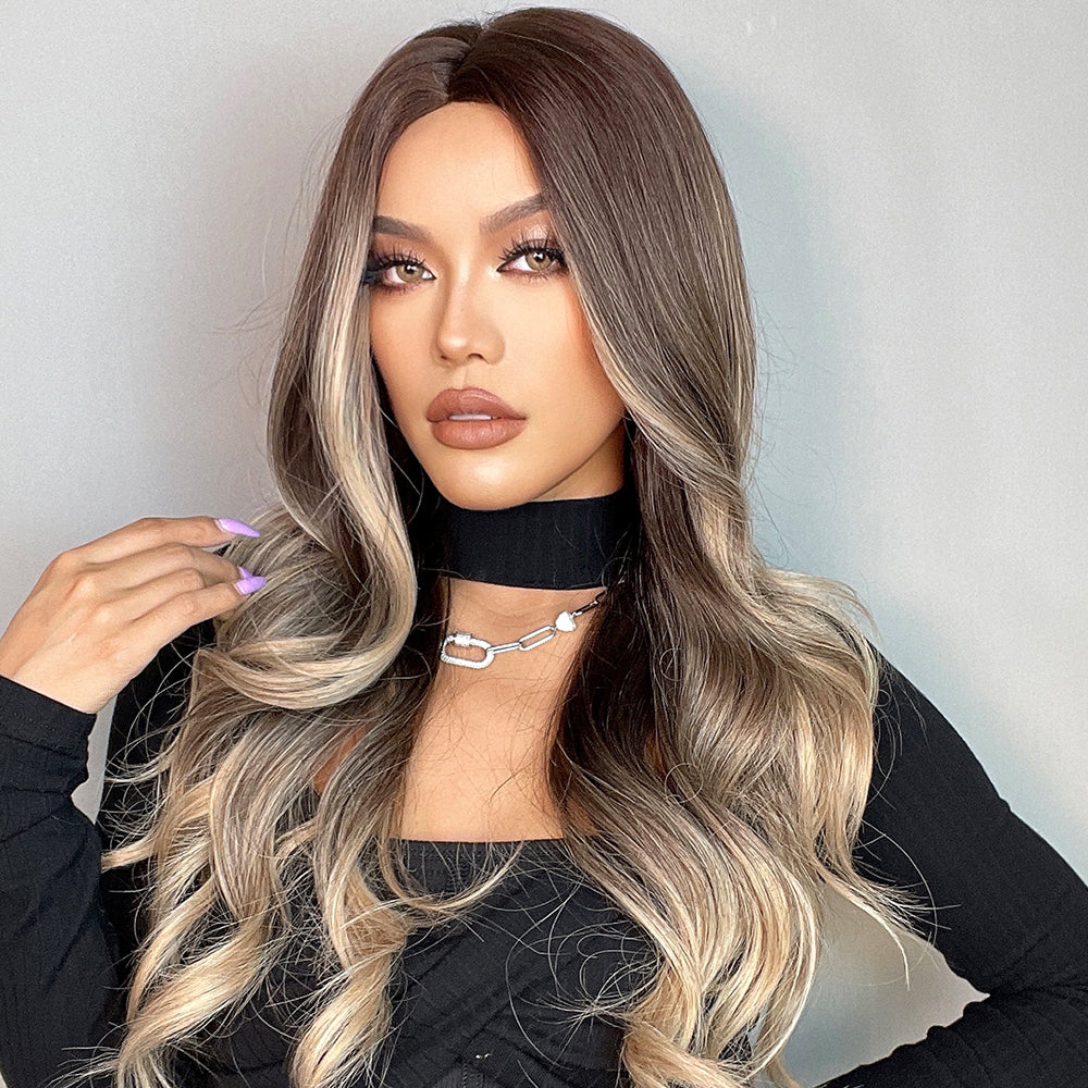 Golden Brown Gradient | Loose Wave | 26inch | apn Prtheus