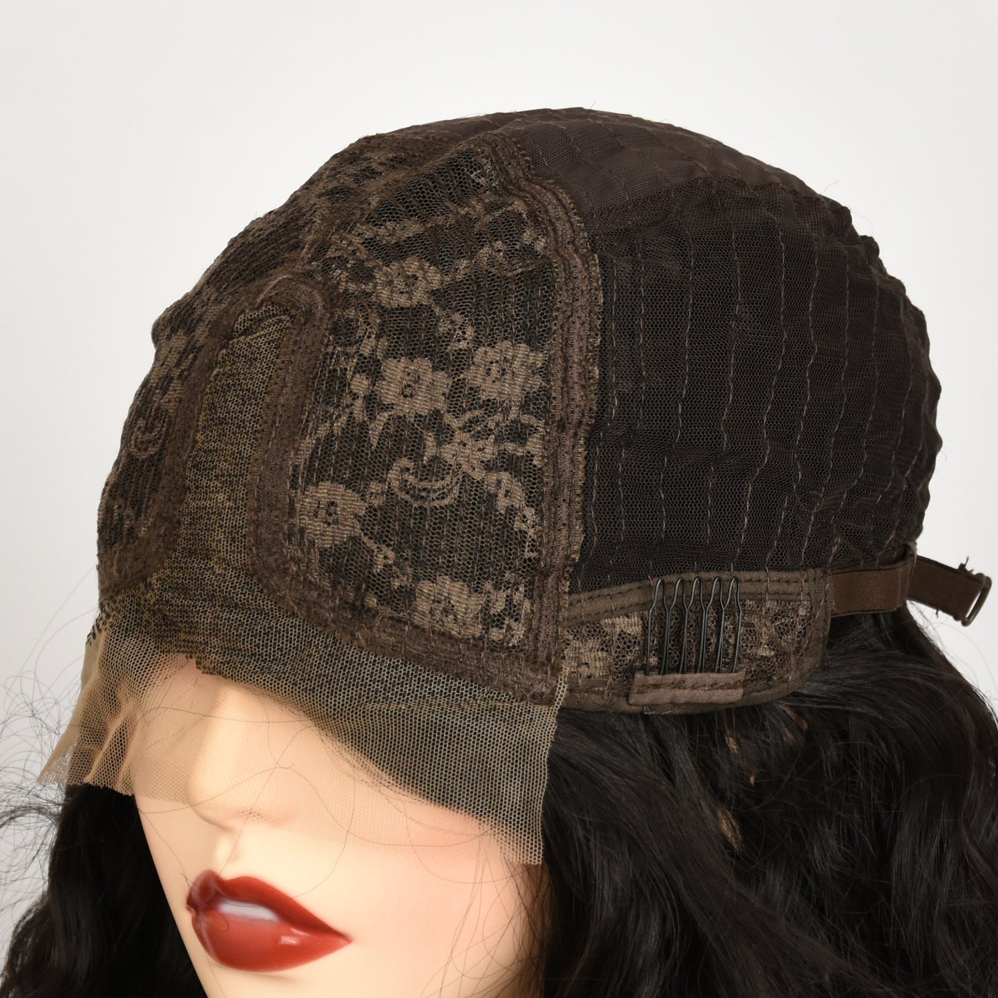 Kaylani | 6*5*1 Front Lace | Black | Curly Wave | 18" | TM Pop