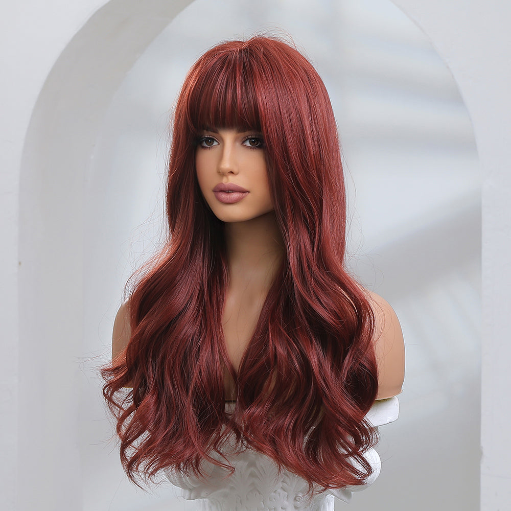 Red | Loose Wave | 24inch | apn Prtheus