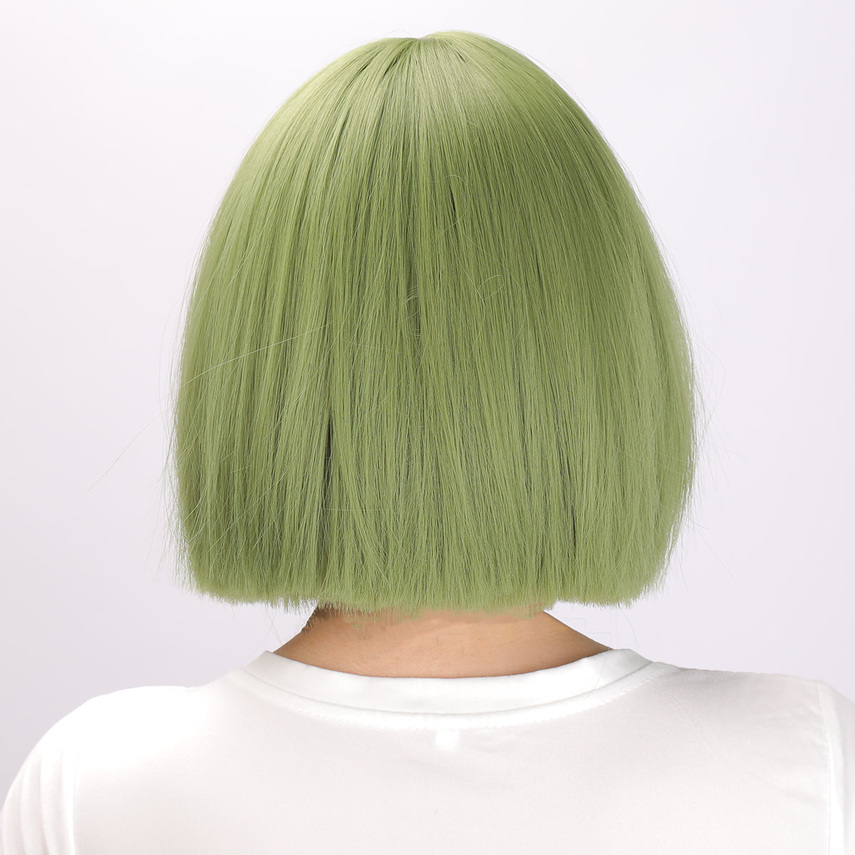 Juliet | Green Wig | Bob Wig | 12 inch Wig | TM Pop