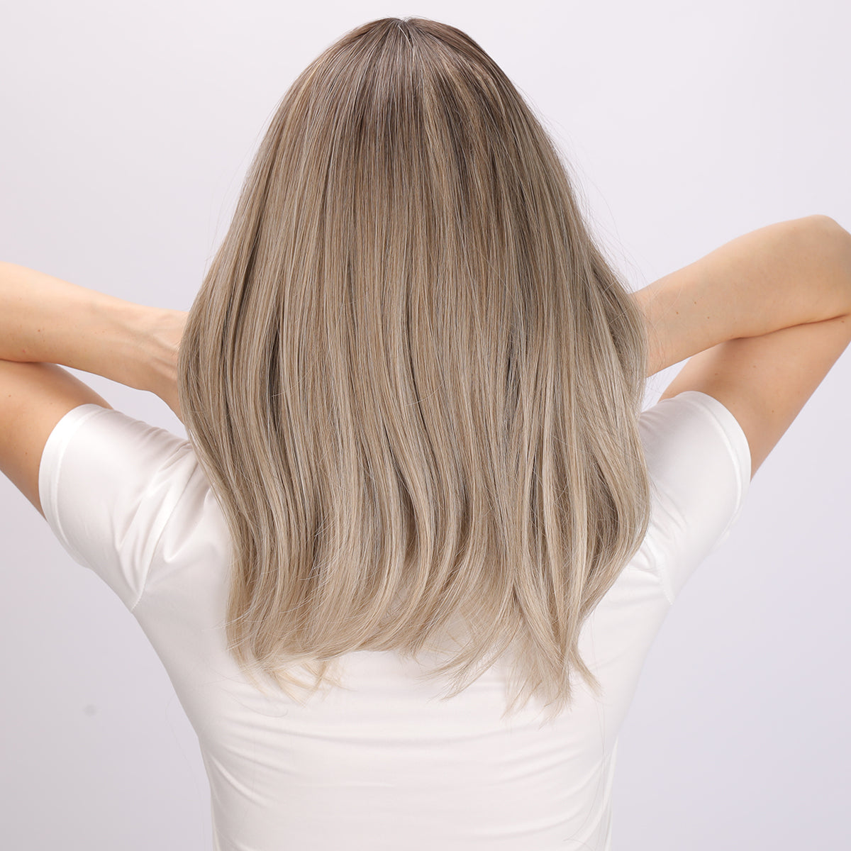 Alyssa | Gray Wig | Loose Wave Wig | 18 inch Wig | TM Pop