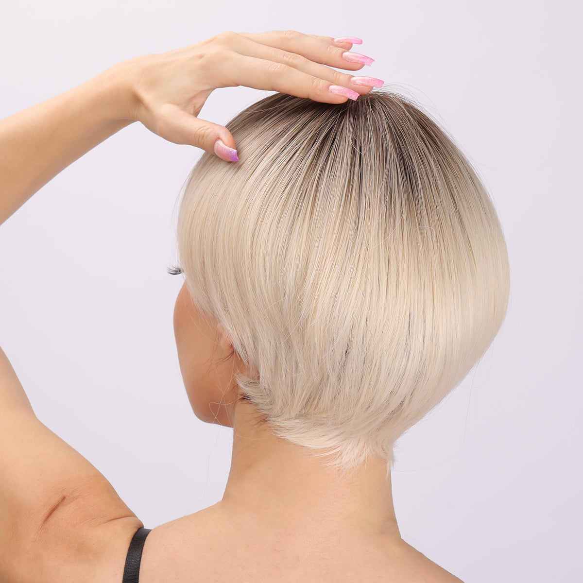 Brynlee | Blonde Gradient Wig | Straight Bob Wig | 10 inch Wig | TM Pop