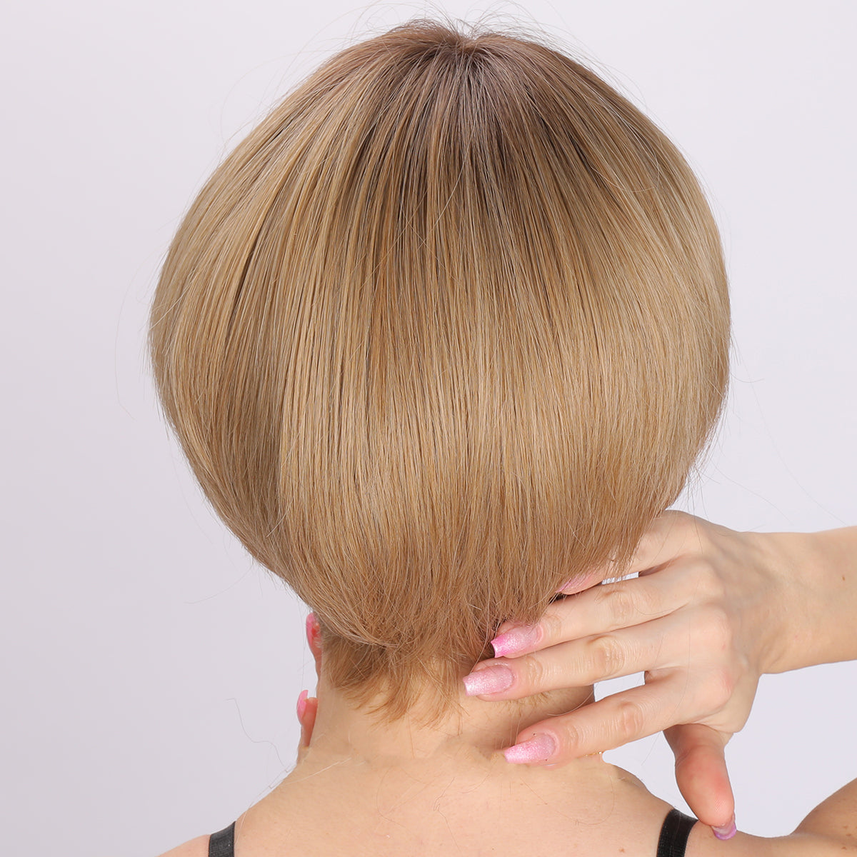 Molly | Blonde Wig | Straight Bob Wig | 10 inch Wig | TM Pop