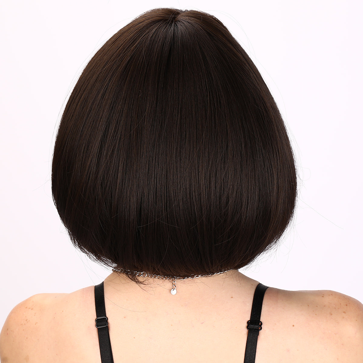 Kylie | Brown Wig | Straight Bob Wig | 12 inch Wig | TM Pop