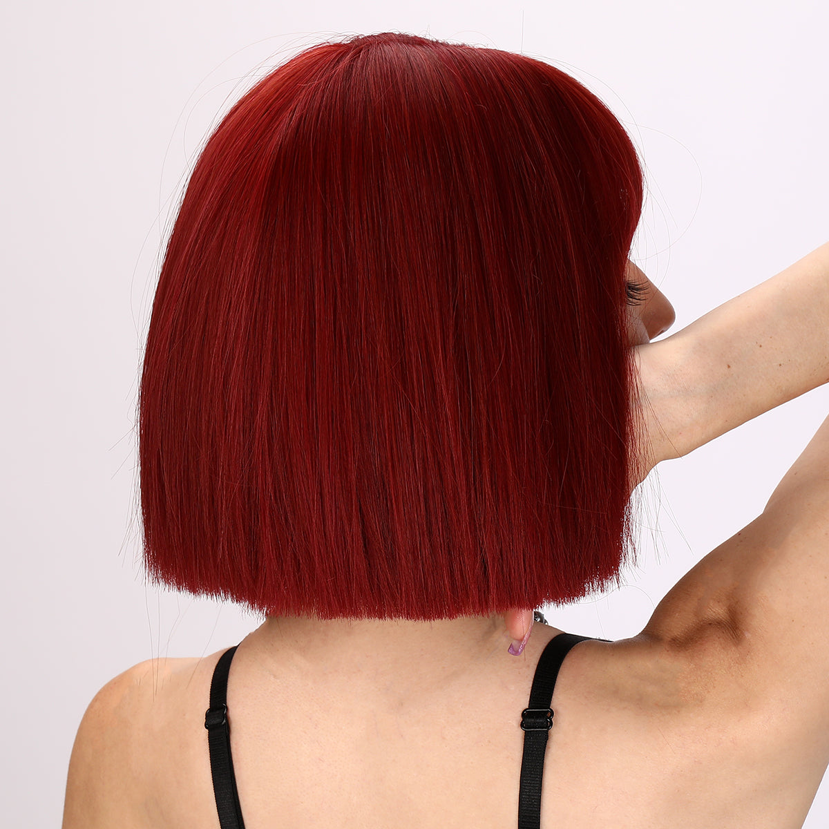 Fiona | Red Wig | Bob Wig | 12 inch Wig | TM Pop