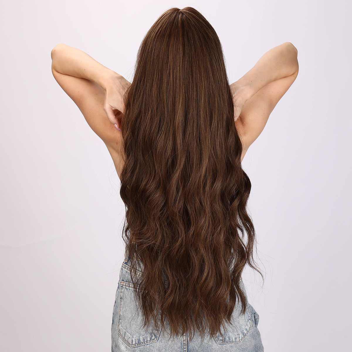 Juniper | Brown Wig | Body Wave Wig | 32 Inch Wig | TM Pop