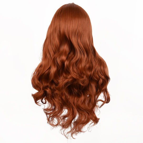Color: brown wig Style: body wave wig, lace front wig Length: 26 inch wig