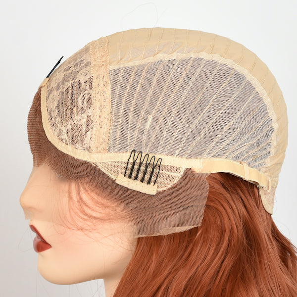 Color: brown wig Style: body wave wig, lace front wig Length: 26 inch wig