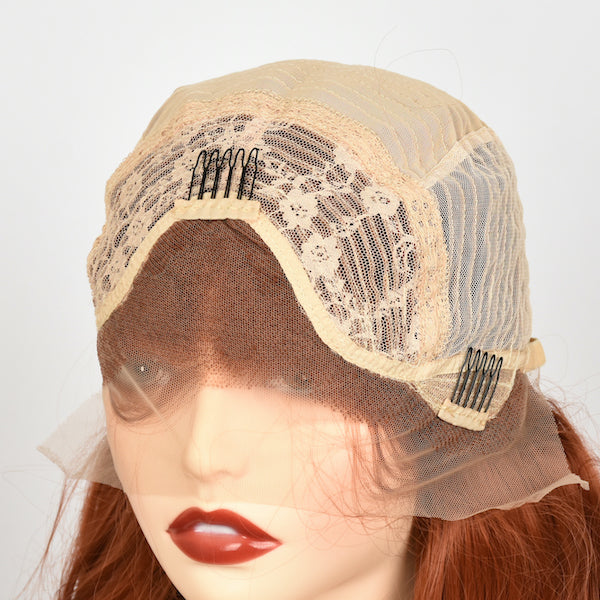 Color: brown wig Style: body wave wig, lace front wig Length: 26 inch wig