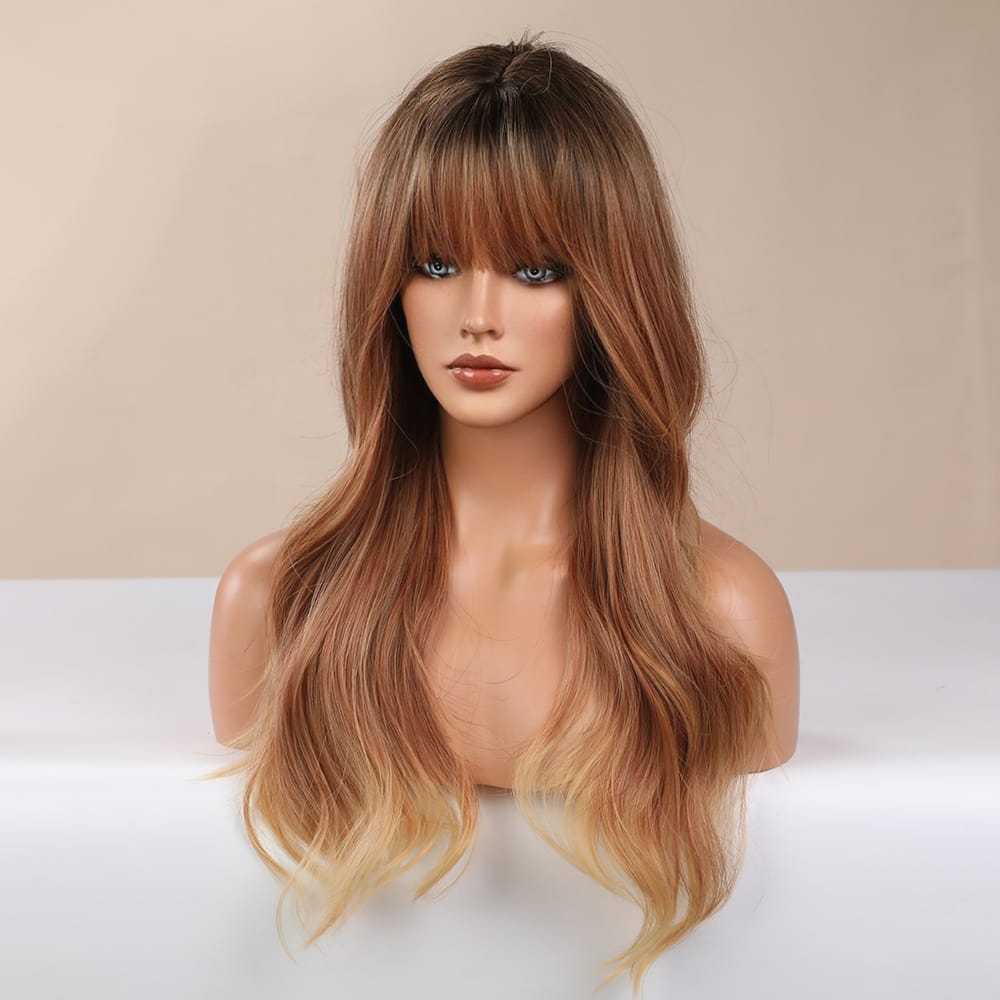Orange Gradient | Loose Wave | 26inch | apn Prtheus
