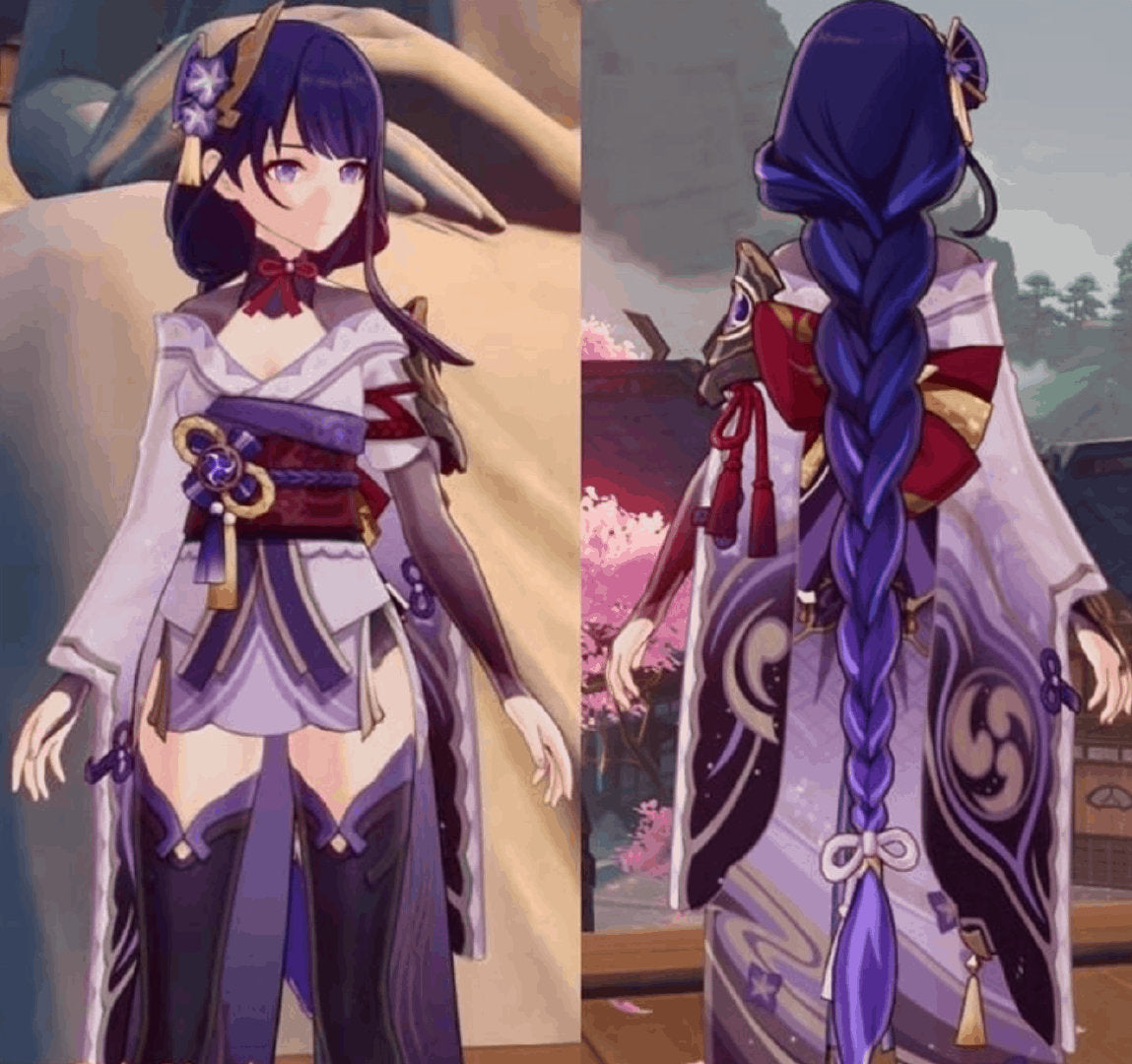 Raiden Shogun | cosplay | Genshin Impact | Blue purple gradient | 34" | TM Pop