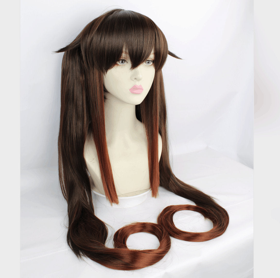 Hu Tao | cosplay | Genshin Impact | reddish brown | 8" | TM Pop