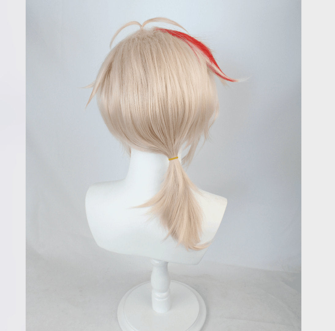 Kazuha | cosplay | Genshin Impact | pink and white(red) | 18" | TM Pop