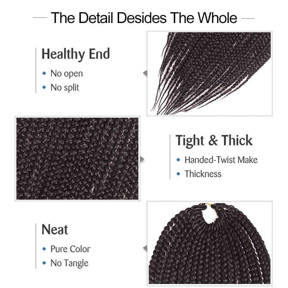 Josephine | Box Braid | 1B | 20”(6 pcs) | TM Pop