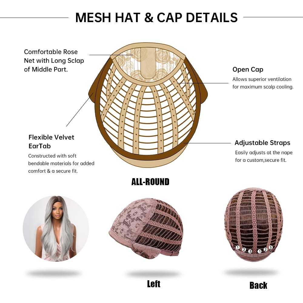 Serenity | Gray Gradient Wig | Body Wave Wig | 28 inch Wig | TM Pop