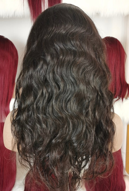 Talia | Black | Daily Style | Body Wave Hair | 13*4 Lace Front | Human Hair | 130% Density | TM Pop