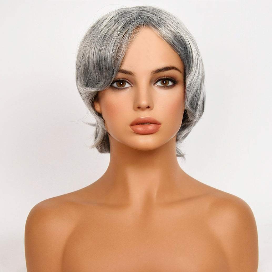 Old Lady Grandma | Costume Cosplay | Grey | 10inch | TM Pop