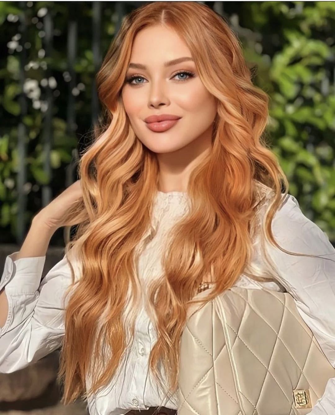 Brooklynn | Orange | Highlight middle Part | body wave | 26inch | SM1642 | Apn Popinrow
