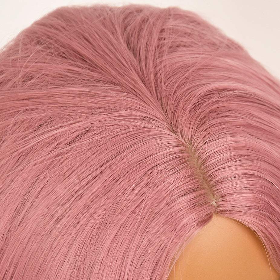 Josie | Costume Wigs | Pink Wig | Long Wavy Curly Wig | 30 Inch Wig | TM Pop
