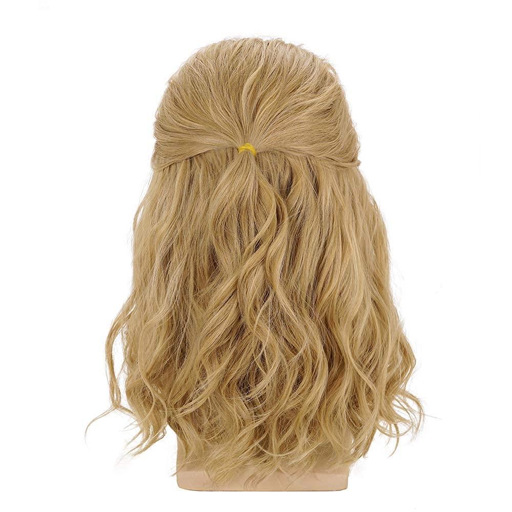 Thor | Men's Party Costume | Blonde | Long Wavy Curly | TM Pop