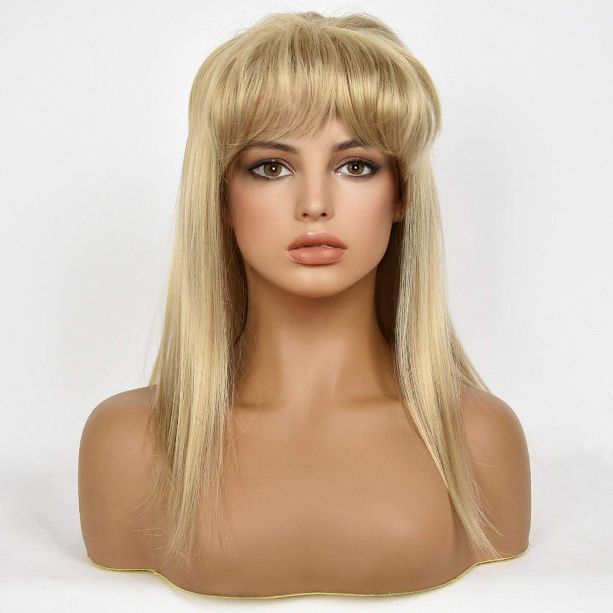Garth Algar | Costume Cosplay Wig | Wayne's World | Blonde | 20inch | CS7211(CS7281) | Apn Popinrow