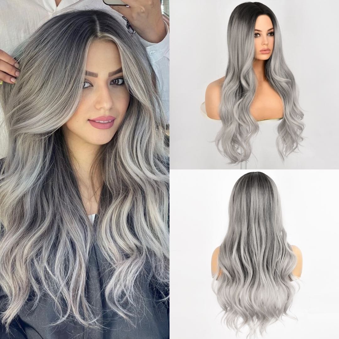 Nina | Gray | Loose Wave | 30 inch | SM1623 | Apn Popinrow