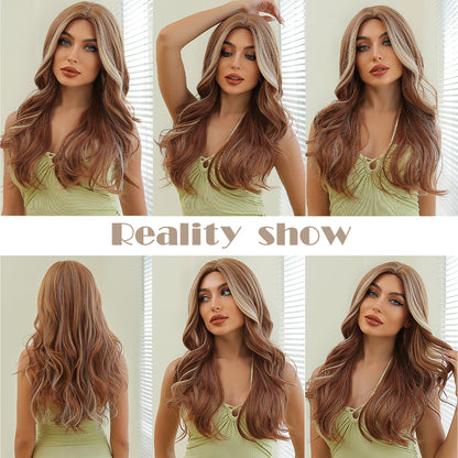 Giselle | Ginger | long curly wavy wigs | 20 inch | LC075-1 | Apn Popinrow
