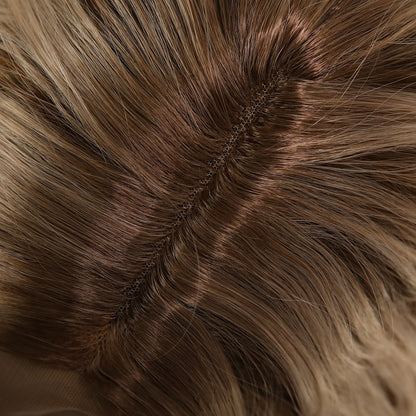 Charli | Grey Dark Brown Gradient | Straight | T-Part 13*5*1 Lace Front | 28 Inches | SM9669 | Apn Popinrow