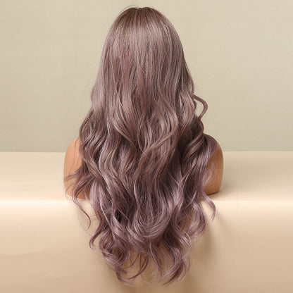 Zara | Purple Gray Gradient Wig | Loose Wave Wig | 26 inch Wig | TM Pop
