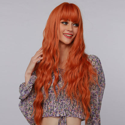 Orange | Curly Hair | 30inch | apn Prtheus