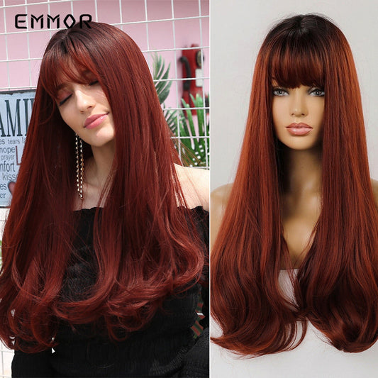Red Gradient | Loose Wave | 22inch | Apn VIPS