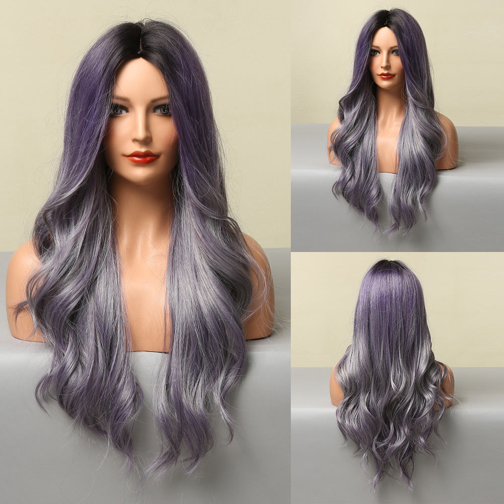 Purple Gradient | Loose Wave | 28inch | apn Prtheus