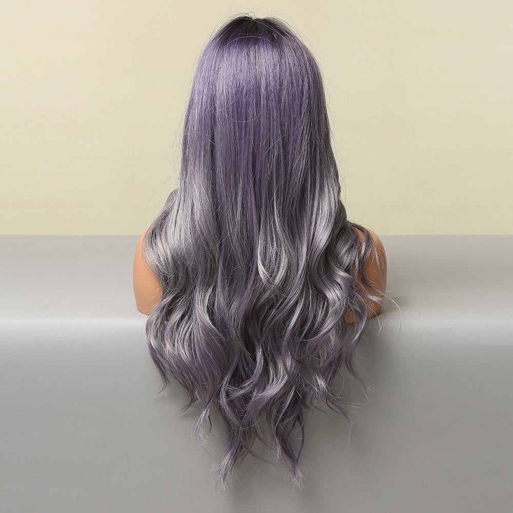 Purple Gradient | Loose Wave | 28inch | apn Prtheus