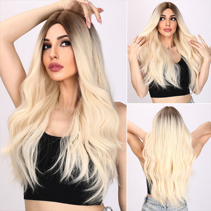 Summer | Blonde and Ombre Wig | Body Wave Wig | 28 inch Wig | TM Pop
