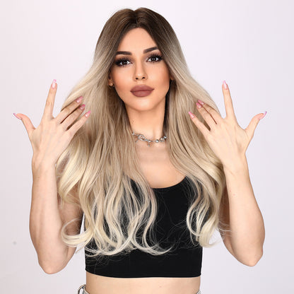 Alana | Blonde Gradient Wig | Loose Wave Wig | 26 inch Wig | TM Pop