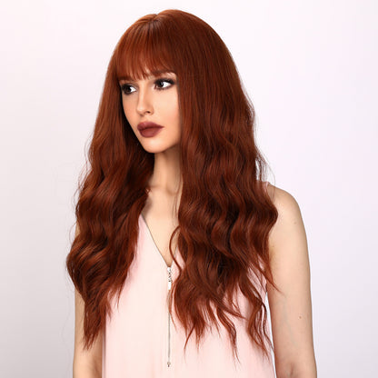 Isabel | Wine Red Wig | Loose Wave Wig | 26 inch Wig | TM Pop