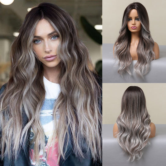 Gray Gradient | Loose Wave | 24inch | Apn LAP | SM474