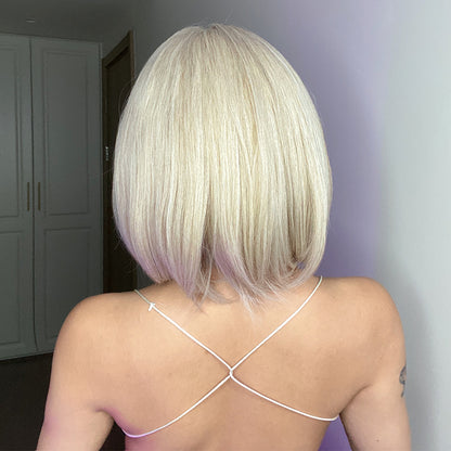 Bailey | Blonde Wig | Straight Bob Wig | 14 inch Wig | TM Pop