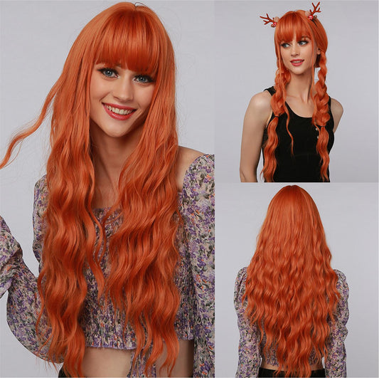 Orange | Curly Hair | 30inch | apn Prtheus