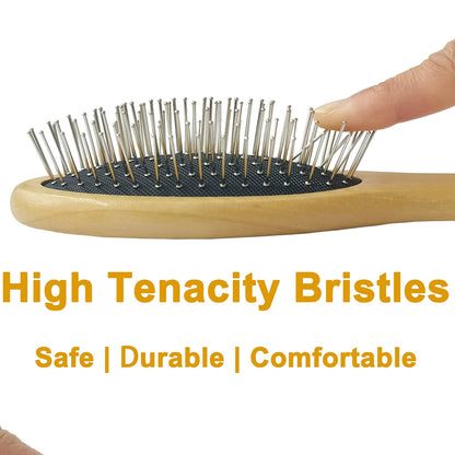 Cosmo | Wig Brush | Wood Handle Comb | TM Pop