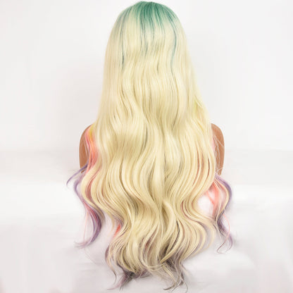 Riley | Hand Woven T-PART 13*1*4.5 Front Lace | Rainbow | Body Wave | 28 inch | SM9010 | Apn Popinrow